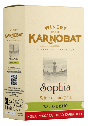Вино Sophia Бяло 3L